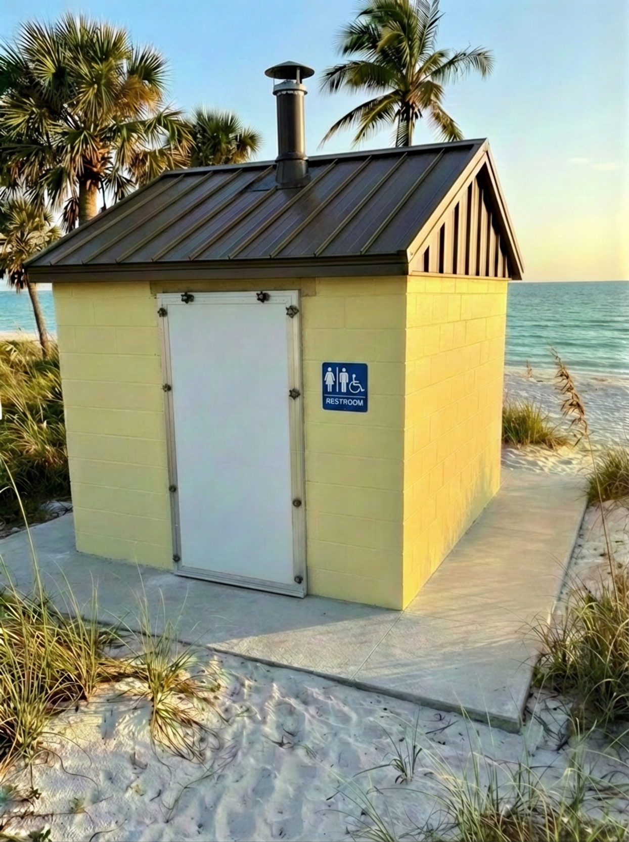 Municipal flood barrier system