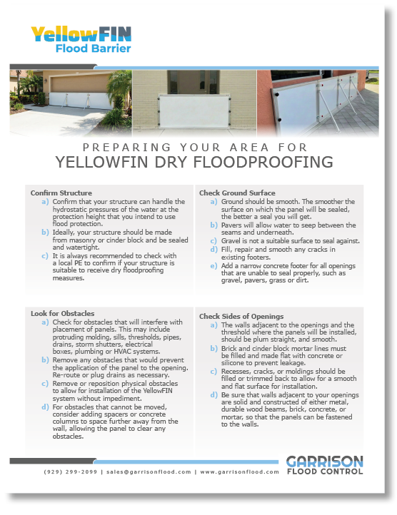 flood panel installation guide