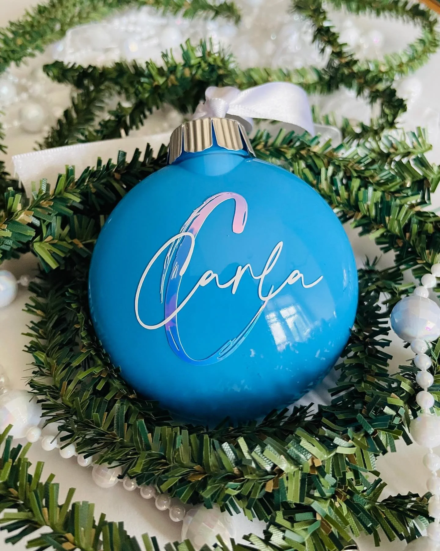 My cousin Carla is making ornaments again this year! If you want one let me know and I&rsquo;ll send you her catalog!
#christmasiscoming #ornaments #christmasdecor #christmas #customdesigns
