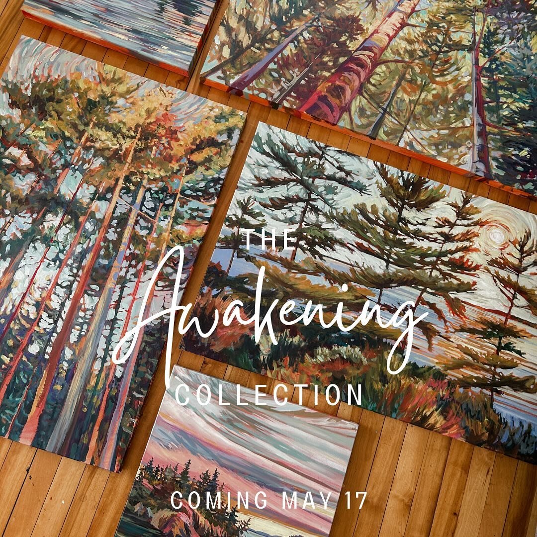 **The Awakening Collection** is coming soon! Set your calendar for May 17th (10 am Eastern) for the release of my newest collection! 

The pieces that make up The Awakening Collection are all inspired by the re-awakening of the northern landscape fro