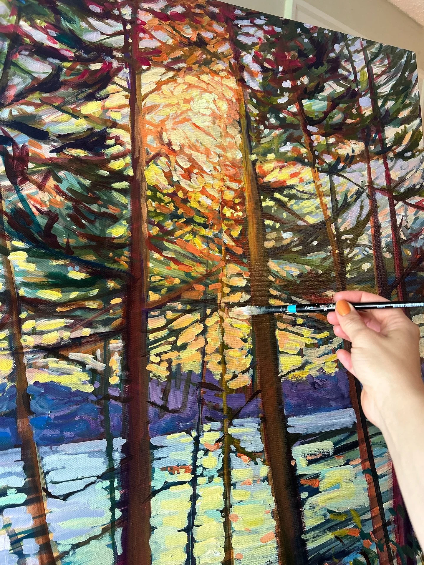 Settling in to my NEW Minnesota studio! It&rsquo;s been a wild few weeks, but things are starting to come together. 🌟