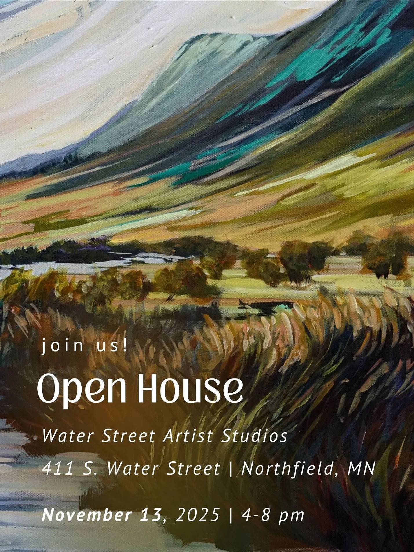 TONIGHT (11/13) is the Open House and ribbon cutting for the new Water Street Studios building in downtown Northfield, MN! Come meet the artists (myself included!), enjoy some snacks, and hear about all that&rsquo;s going on in our creative downtown 