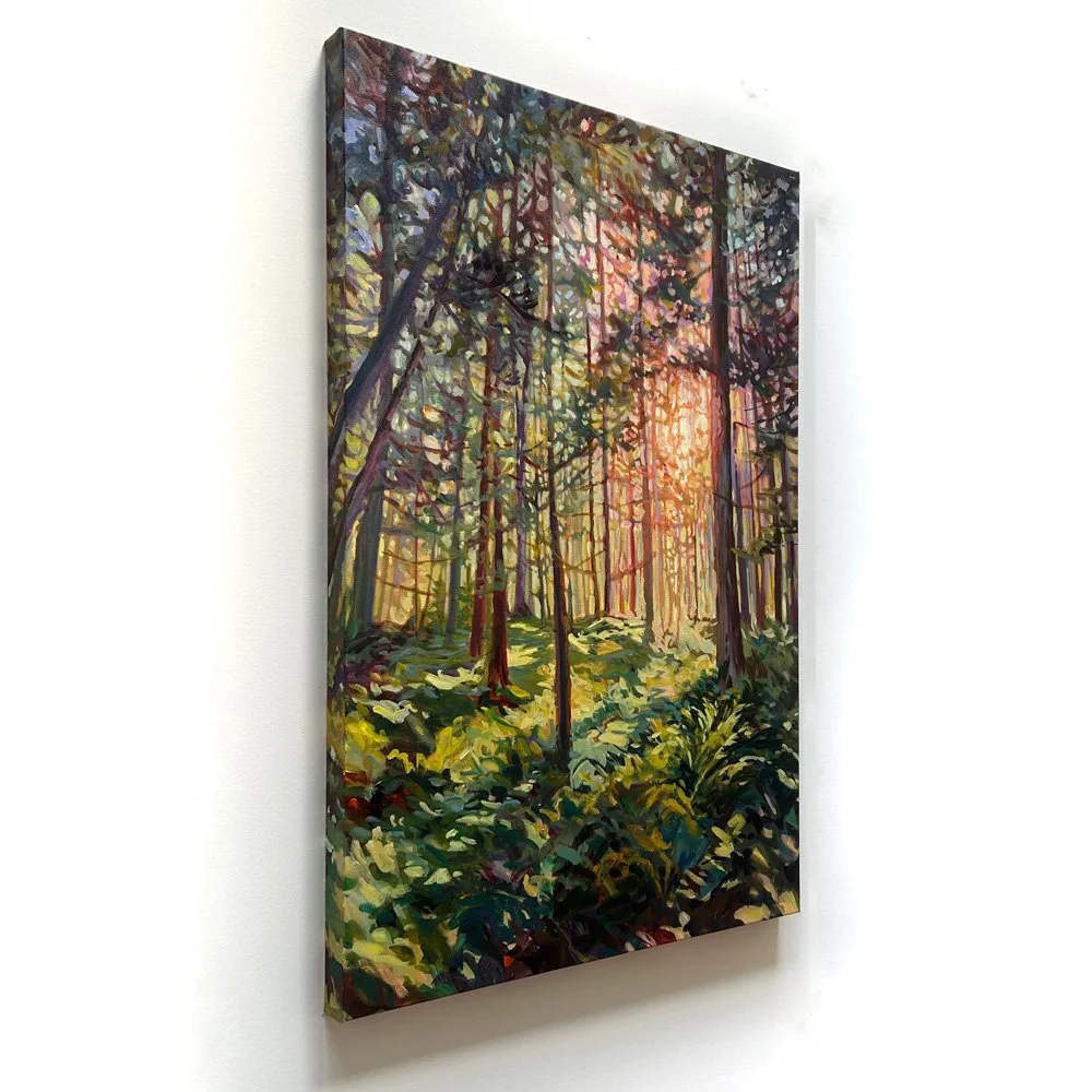 ROSY GLOW | 24" x 36"