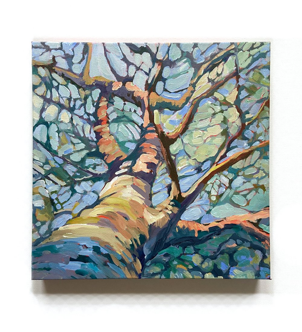 STRETCH, 2022 | 12” w x 12” h x 1.5” d | SOLD