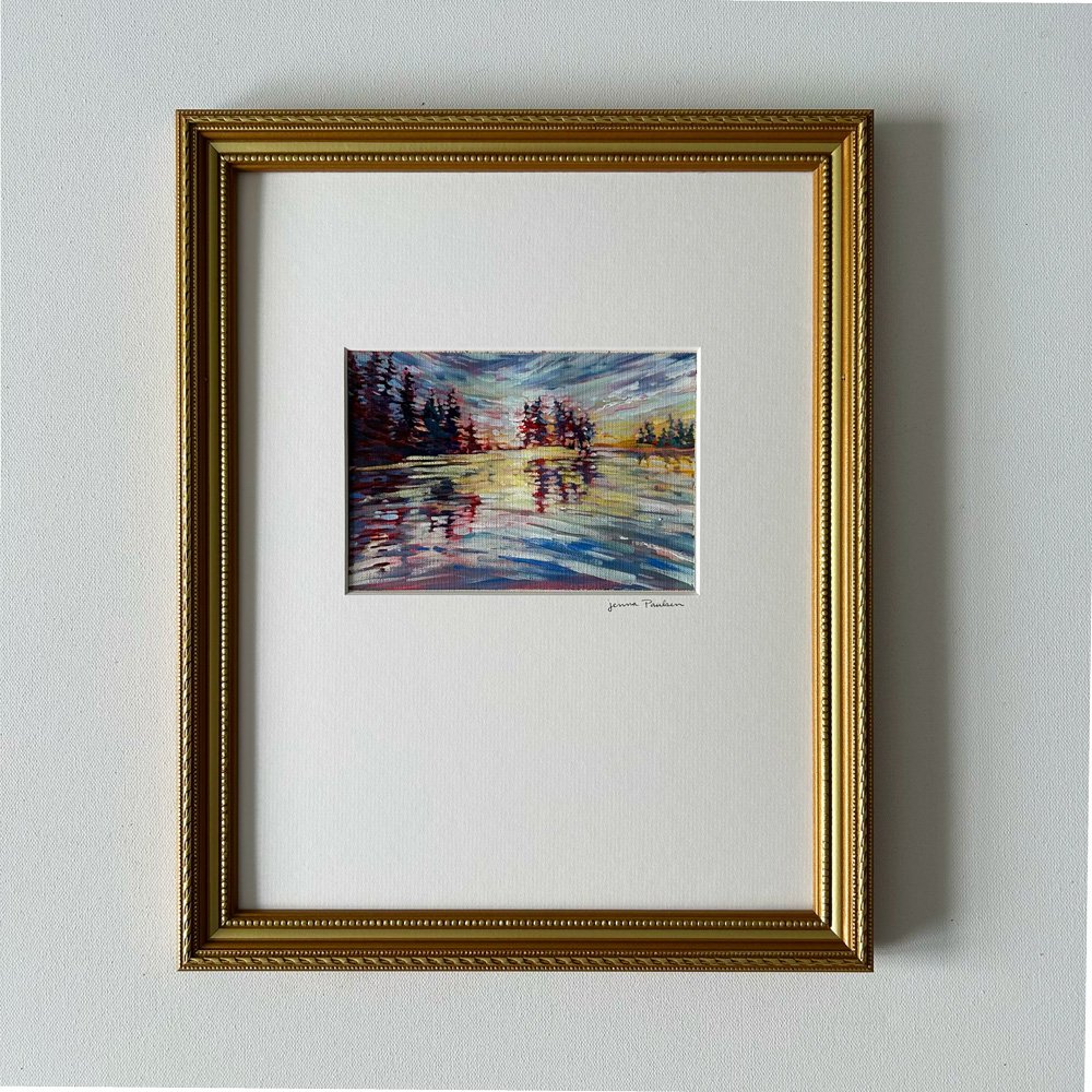 Study for "Gentle" | Matted to fit 11" x 14" | Unframed