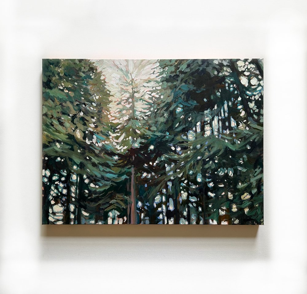 WHISPERING, 2023 | 24” w x 18” h x 1.5” d | SOLD