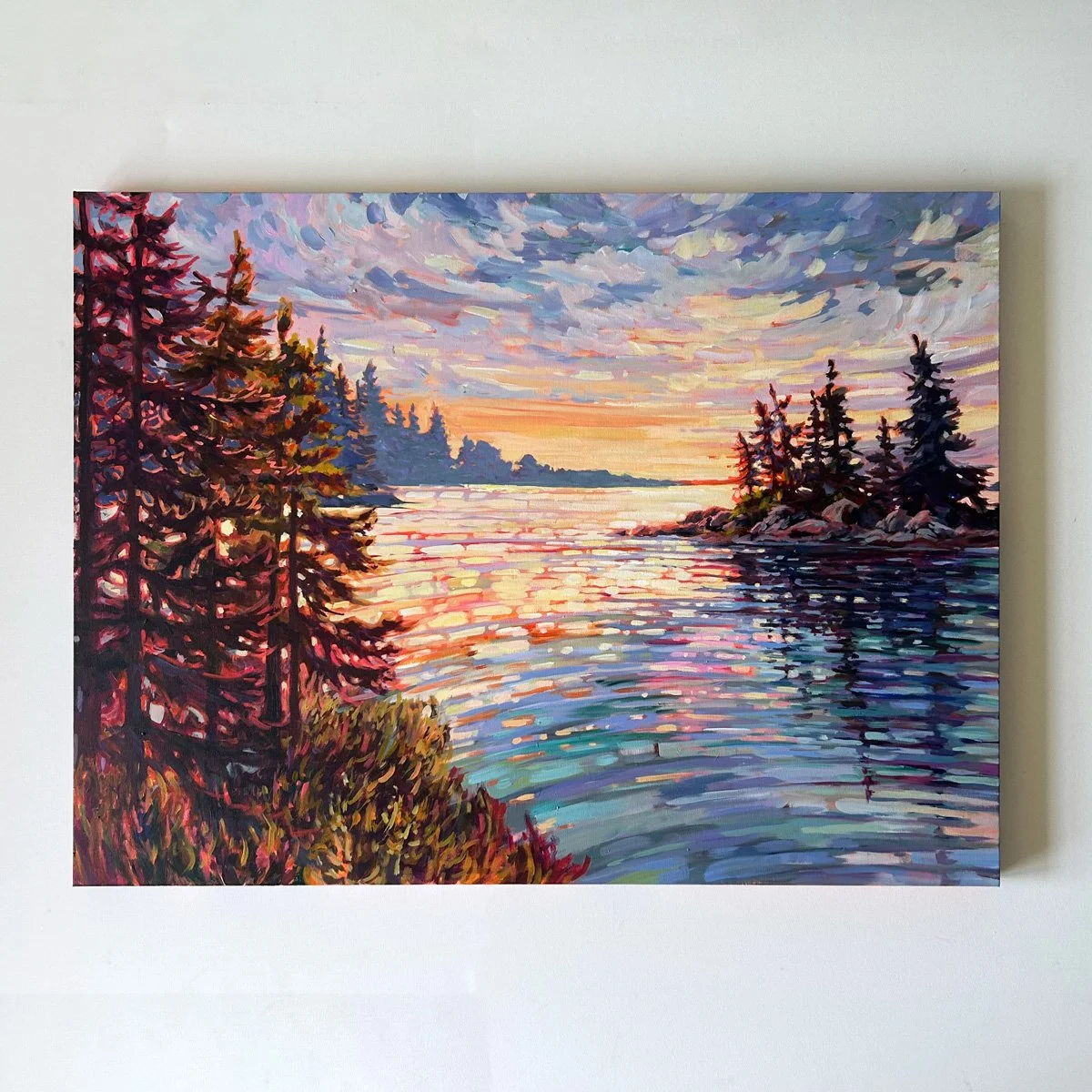 DANCING ON WATER | 40" x 30"
