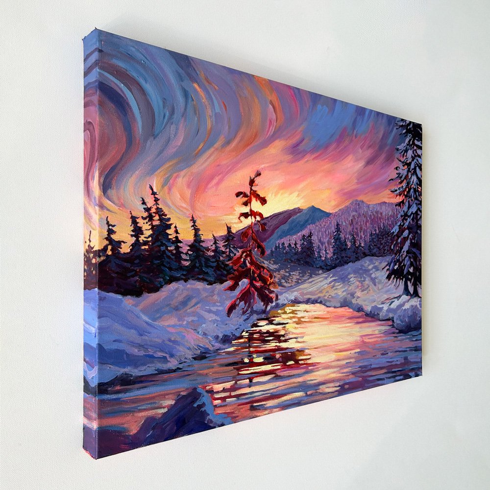 FIRST LIGHT | 24" x 18"