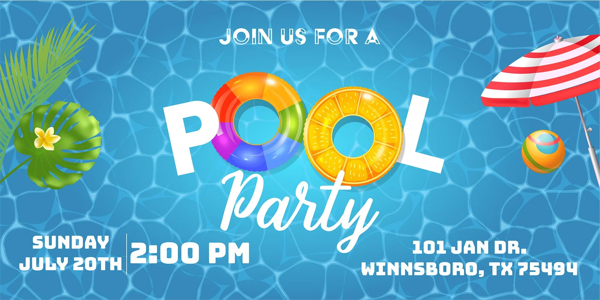 Pool Party for Wood County Veterans, First Responders, and Family Members