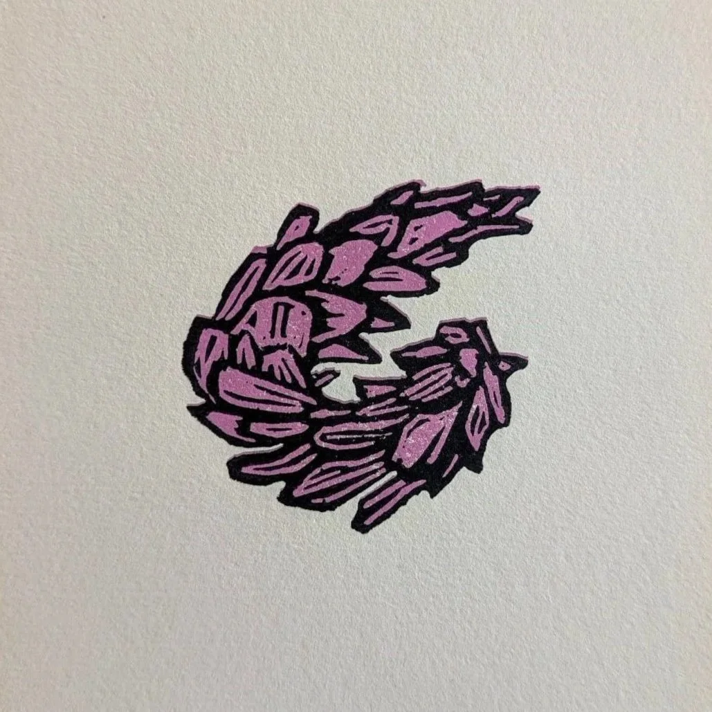 Linocut Print Commission (Released Edition)