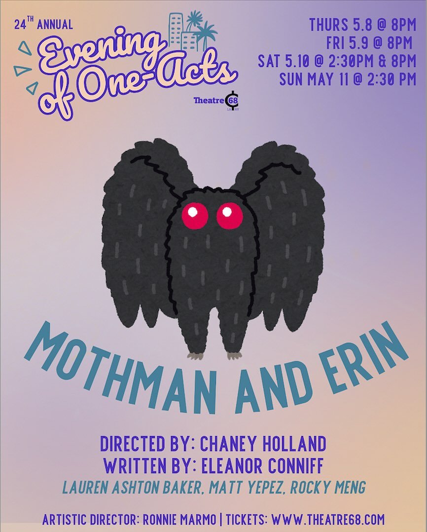 Presenting the 24th Annual Theatre 68 LA One-Act Festival! May 8-11

🎟 Tickets Link in Bio
Www.theatre68.com 

Show Times:
Thurs May 8 @ 8PM
Fri May 9 @ 8PM
Sat May 10 @ 2:30PM &amp; 8PM
Sun May 11 @ 2:30PM

Location 📍 Theatre 68 Arts Complex @thea