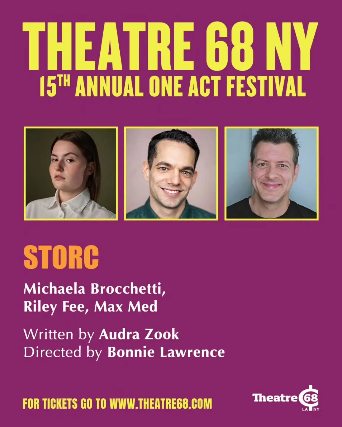 Storc-

When life throws a curveball, some people improvise while others get a visit from a very enthusiastic problem‑solver. This play unwraps the future with a smile that might be a little too bright. 

Expect surprises, questions, and a whole lot 