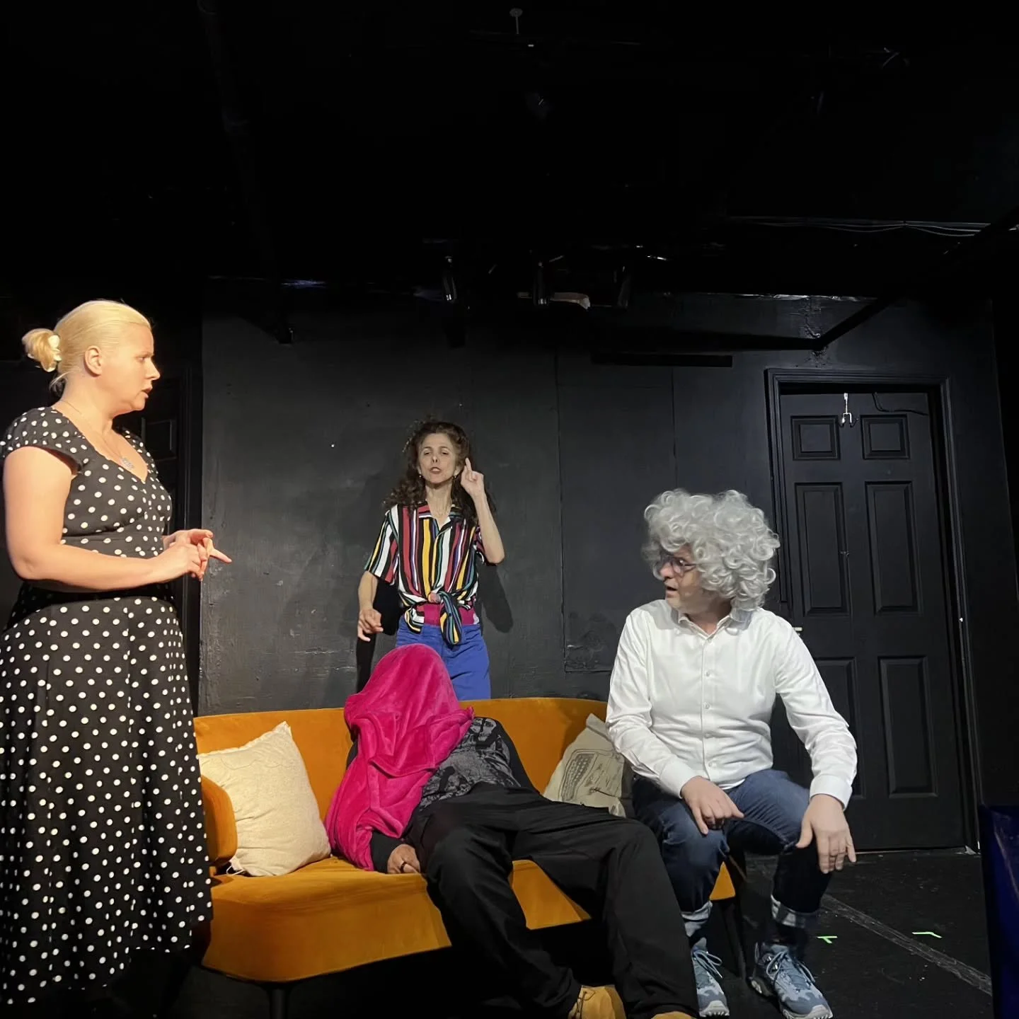 Tech week has officially taken over Theatre 68 NY! 

Opening night hits this Friday, and every show is sharpening its teeth, its magic, and its mayhem!

Lights dialing in and sound snapping into place, with six worlds stepping into costume and space.