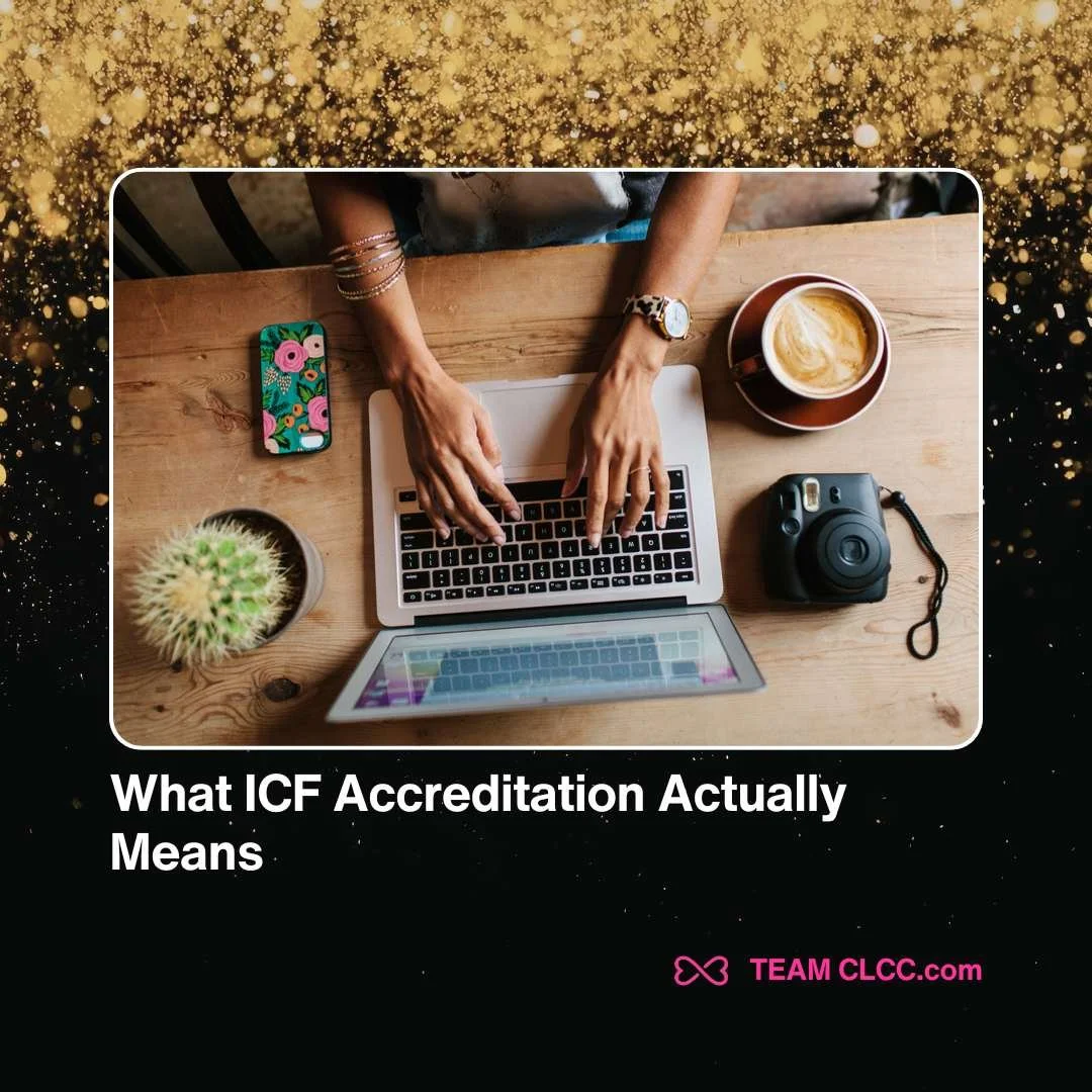 what ICF Accreditation actually means