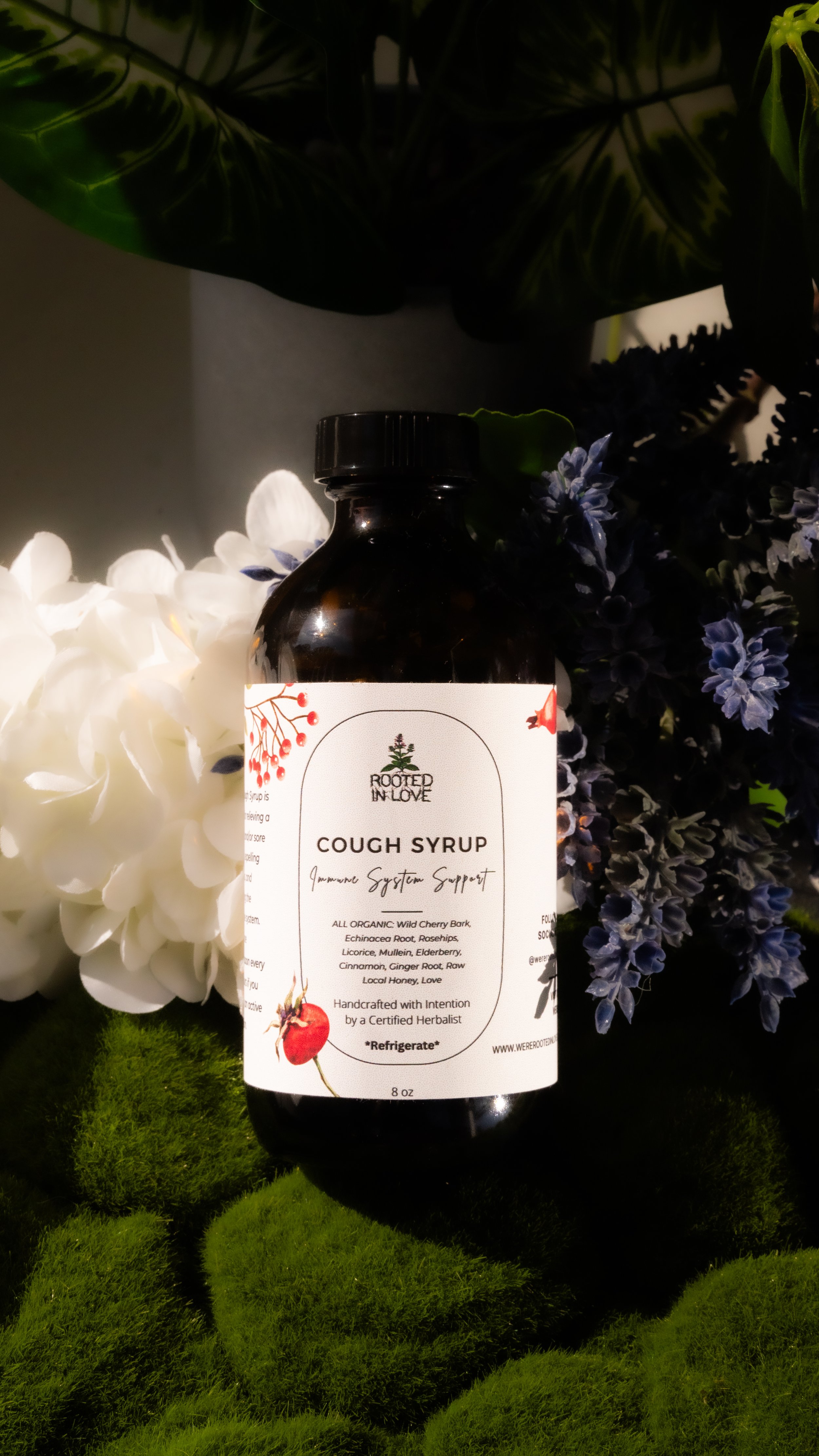Wild Cherry Bark Cough Syrup