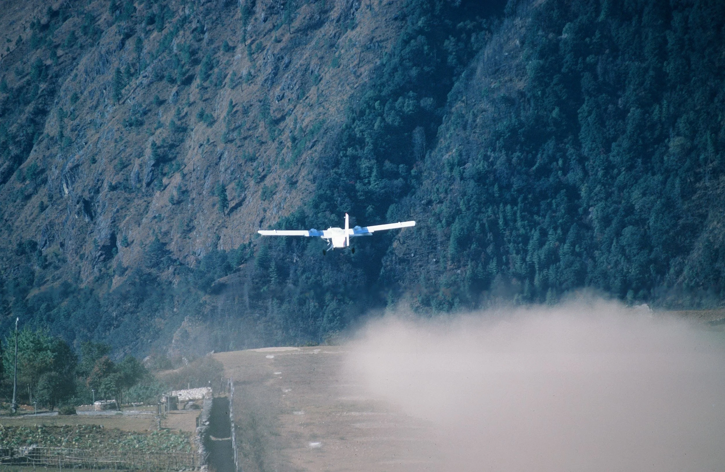 Runway in the Himalayas