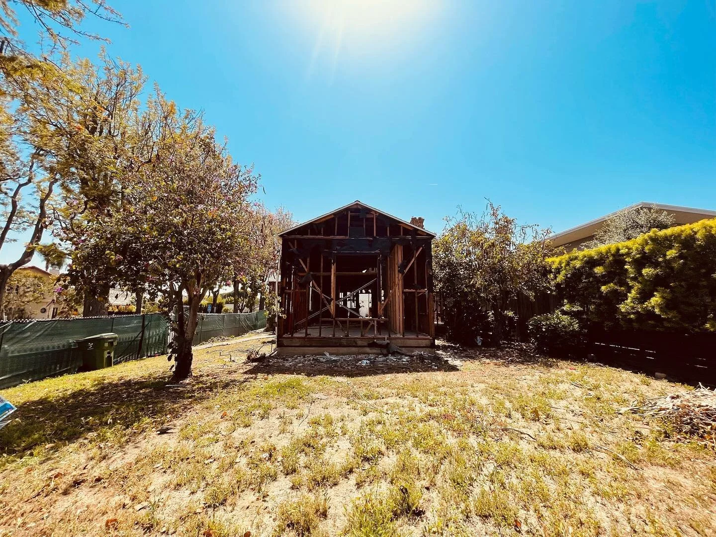 Made substantial progress on Demolition last week. All exterior surfaces were allowed to remove were removed, all interior plaster has been removed, and now onto the more heavier items this week&hellip; Fireplace chimney, concrete pathway patios, and