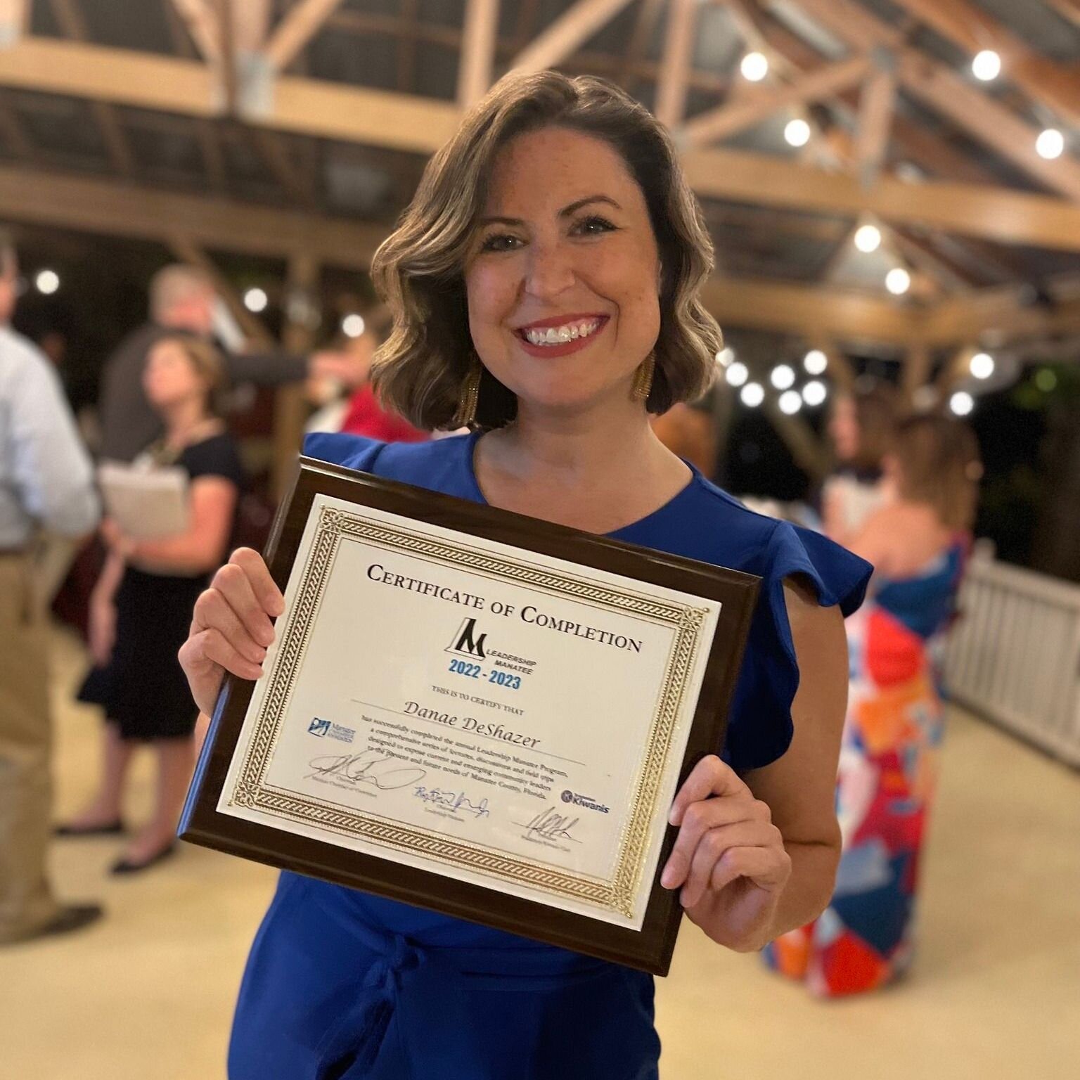 Congratulations to this Leadership Manatee grad, Danae! 🎓 #MakingWaves

This past month, our Director of Brand Strategy wrapped up her participation with Manatee Chamber of Commerce's Leadership Manatee program. (@manateechamber)

For the past 7 mon