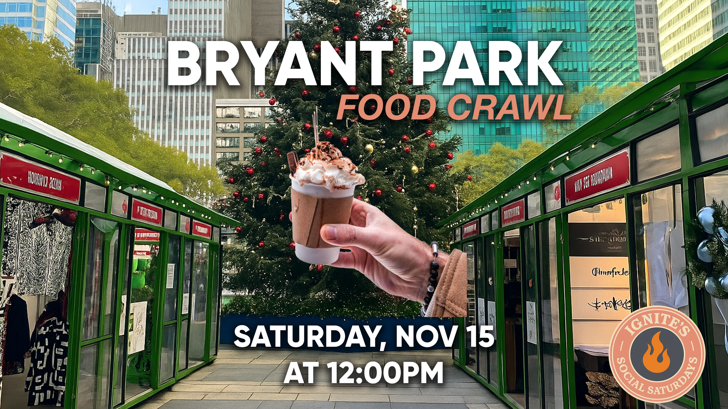 Bryant Park Food Crawl