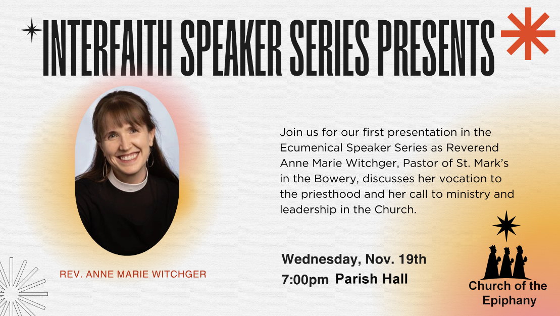 Interfaith Speaker Series