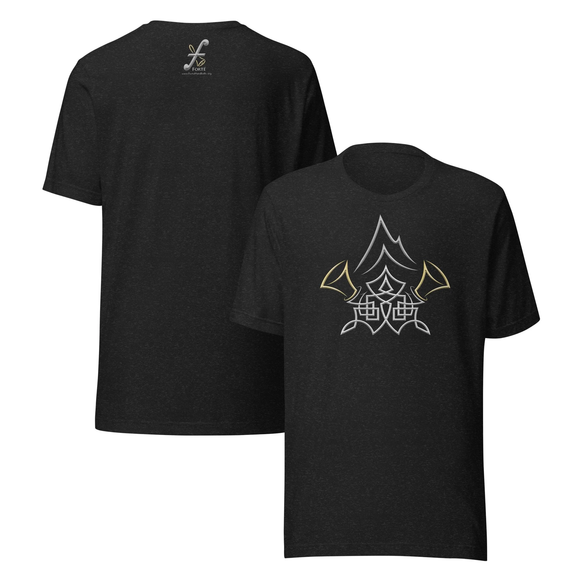 T-Shirt: Pinnacle Knot (Silver/Gold)