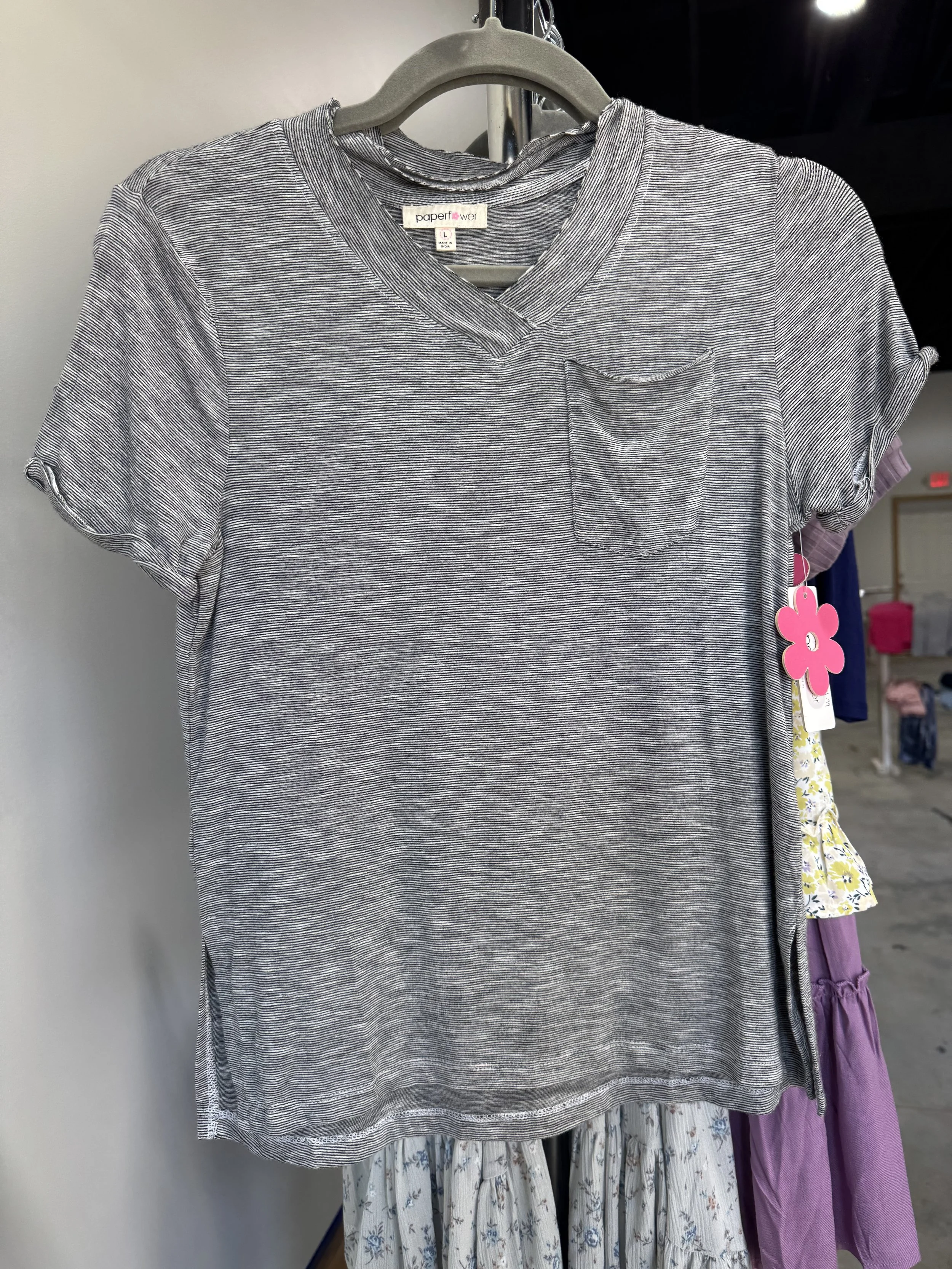 Black & White Striped Tee