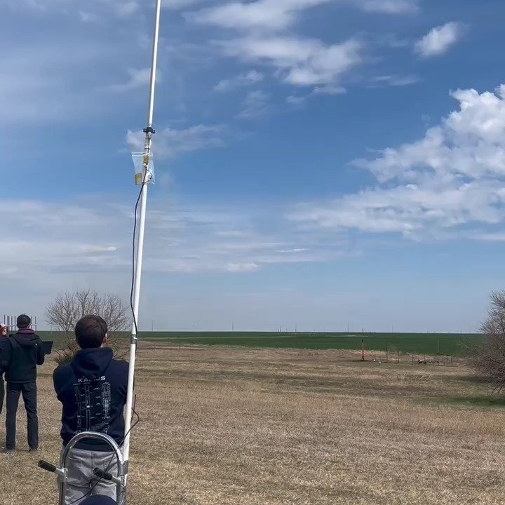 On March 23rd, the Illinois Space Society&rsquo;s Spaceshot team conducted a subscale test launch of Kairos&mdash;a 2-stage high-altitude rocket&mdash;in Argonia, Kansas.

Some successes of the launch were the rocket held its structural integrity at 