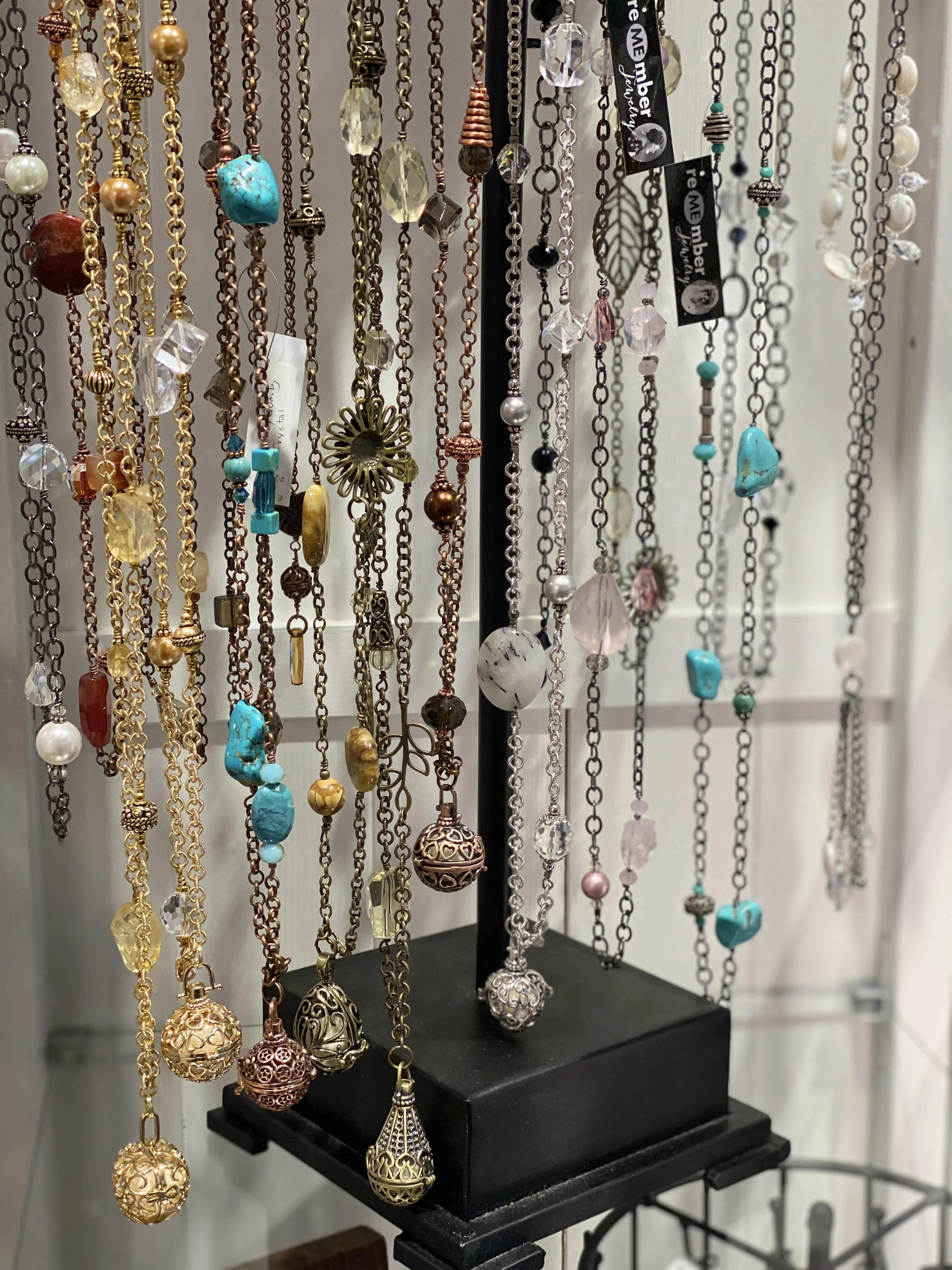 Mixed Semi-Precious Gemstones and Crystal