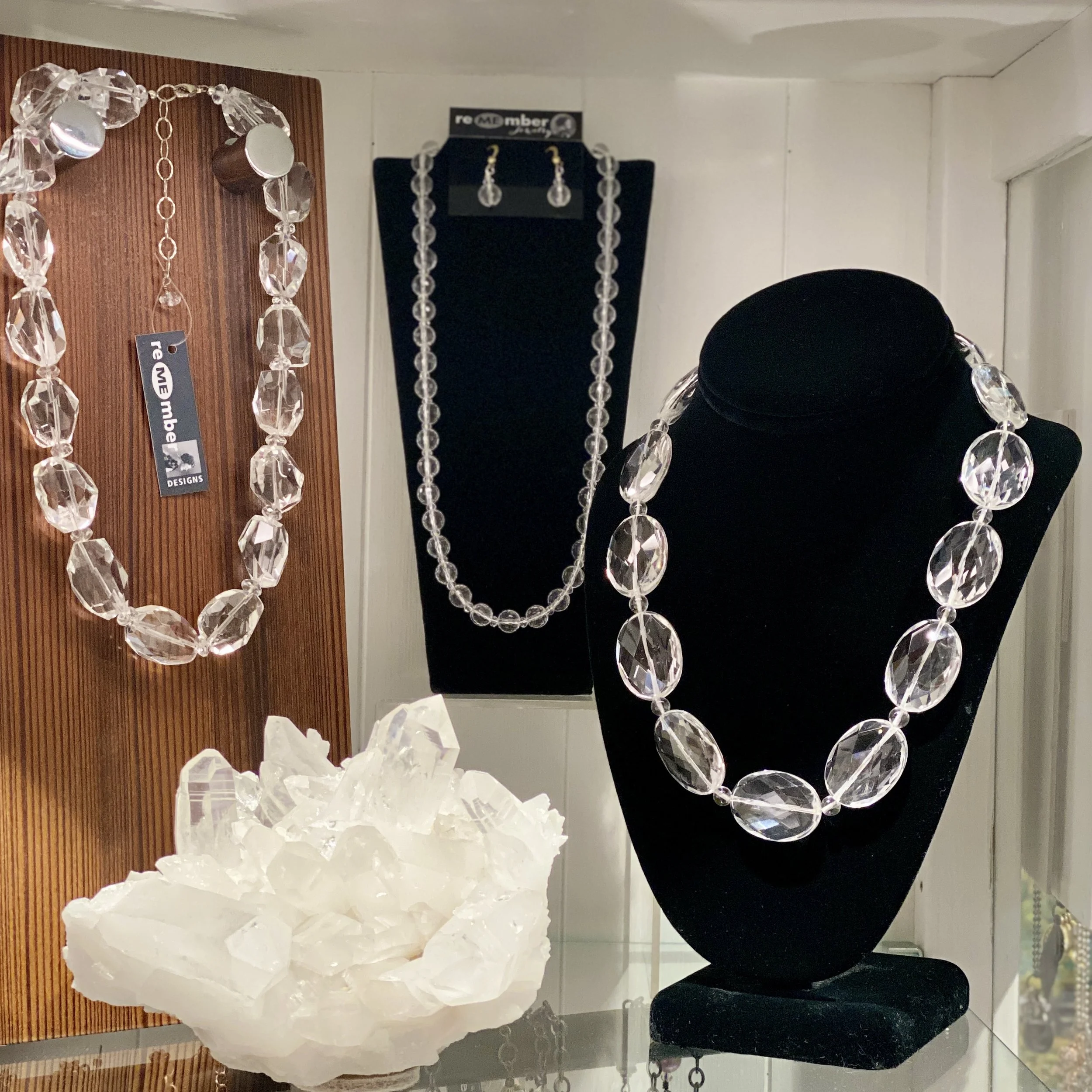 Crystal Quartz & Sterling Silver