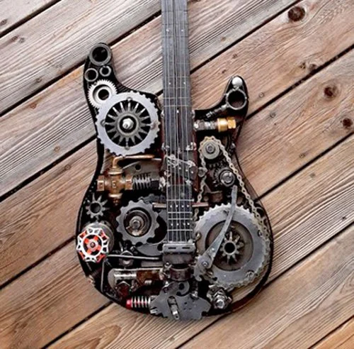 Stratocaster Guitar By Artist James Howells