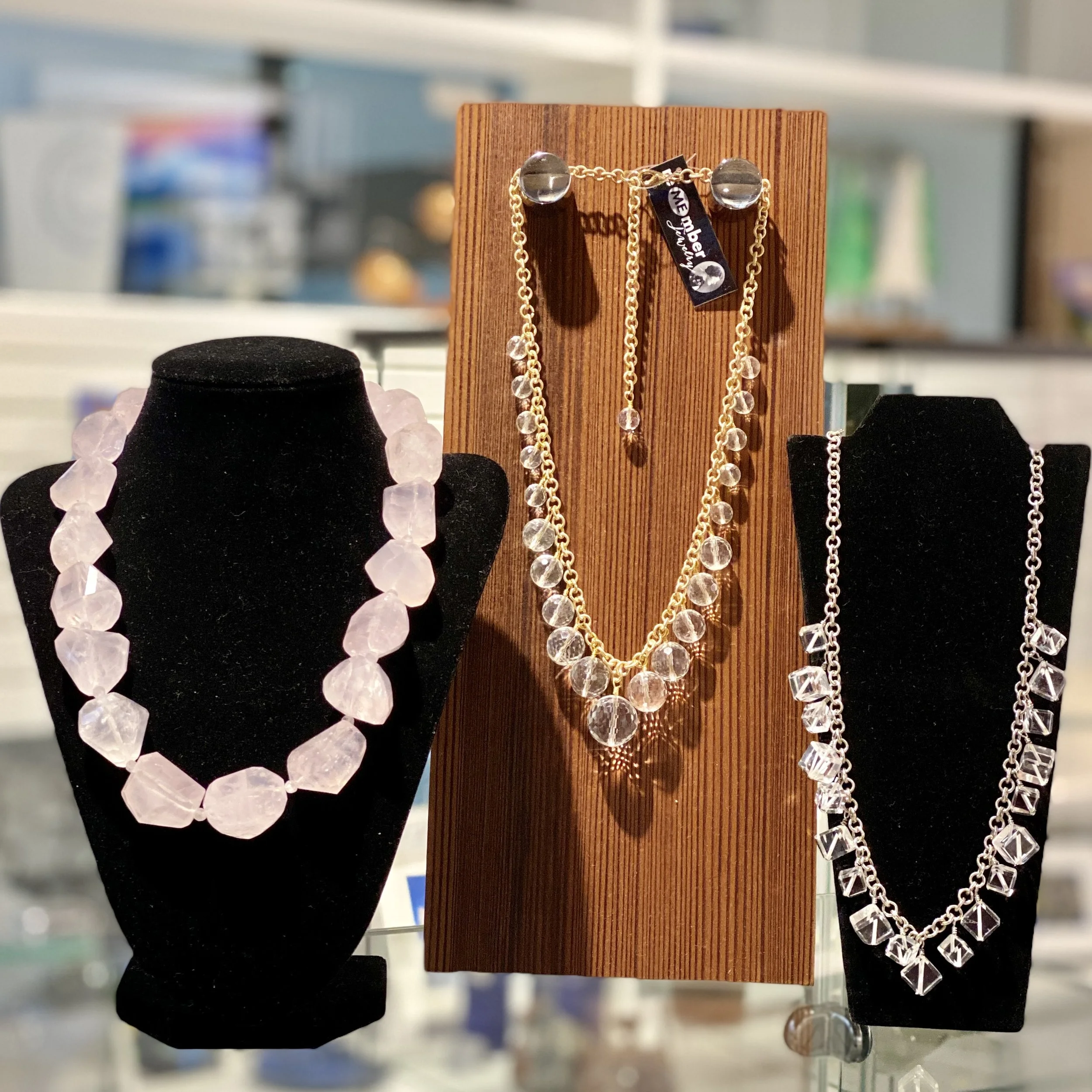 Rose Quartz & Crystal Quartz