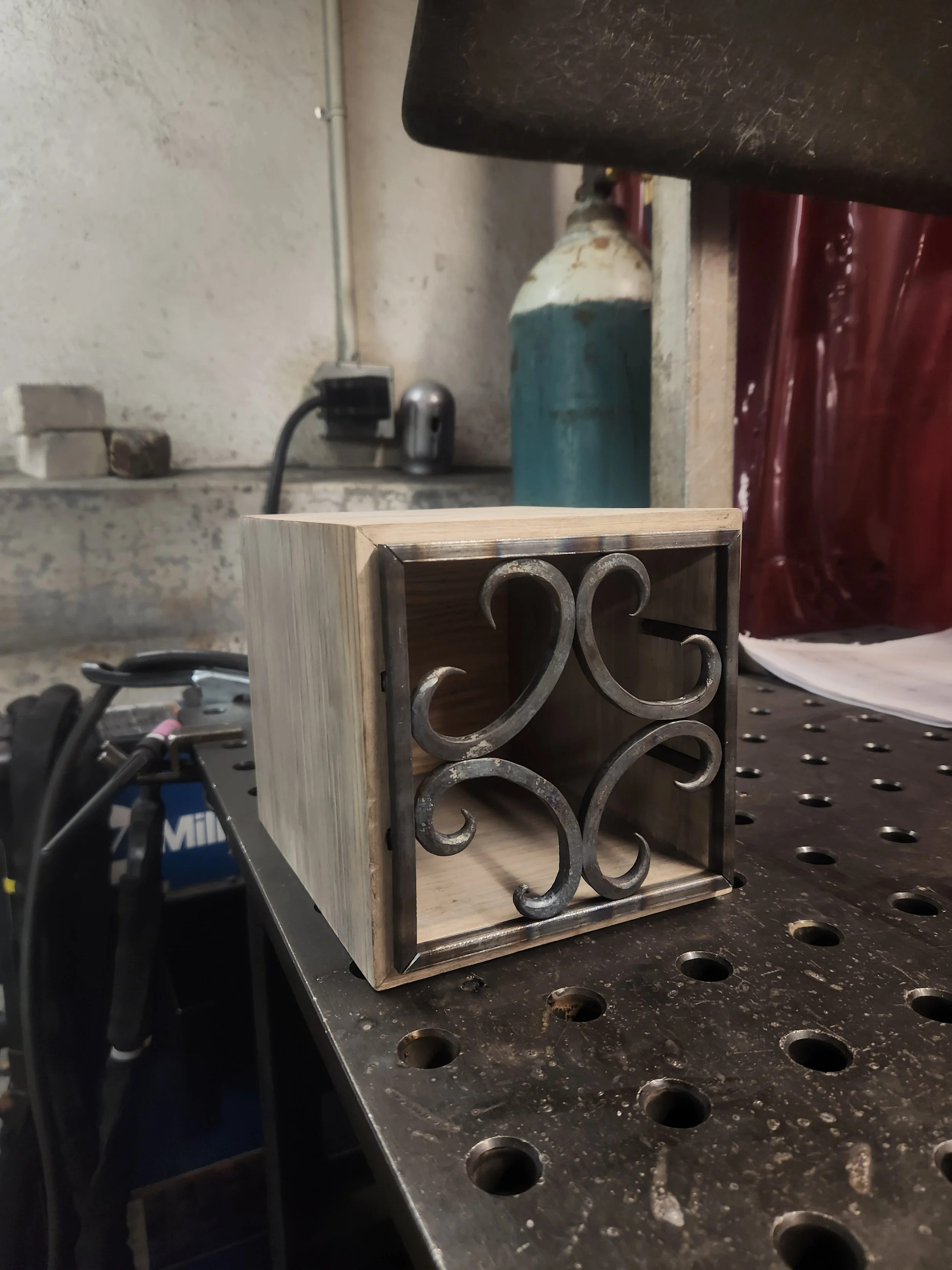 test box for CD cabinet