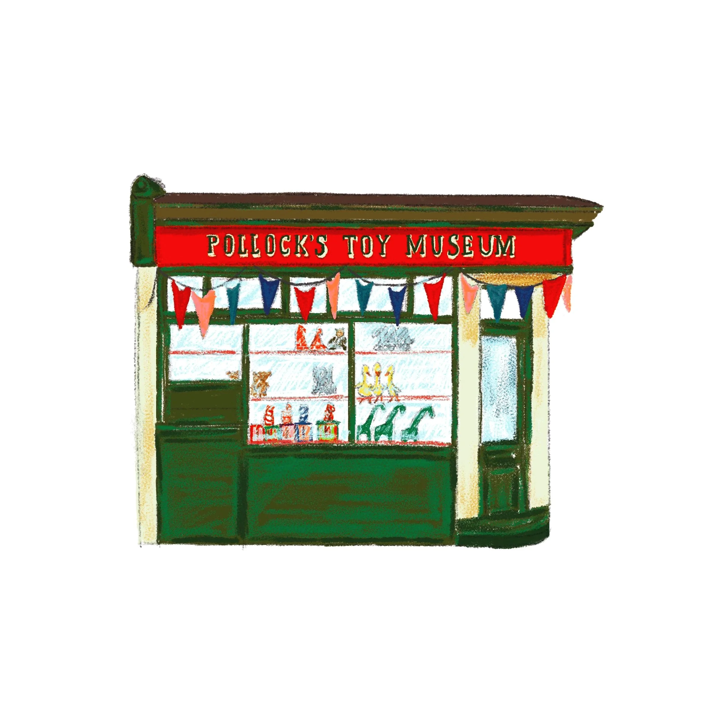 Pollock Toy Museum Accordion Book