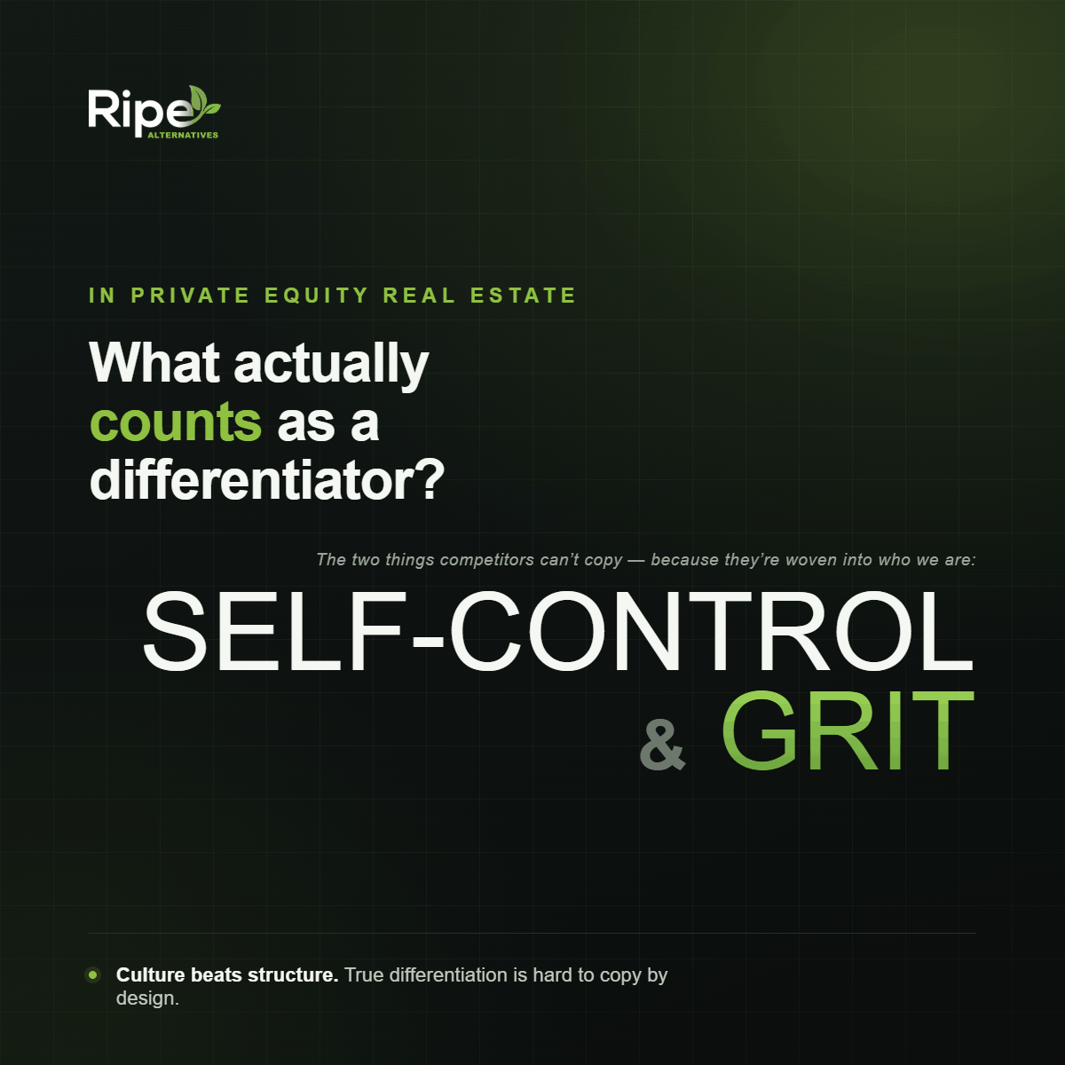 How is RIPE different?