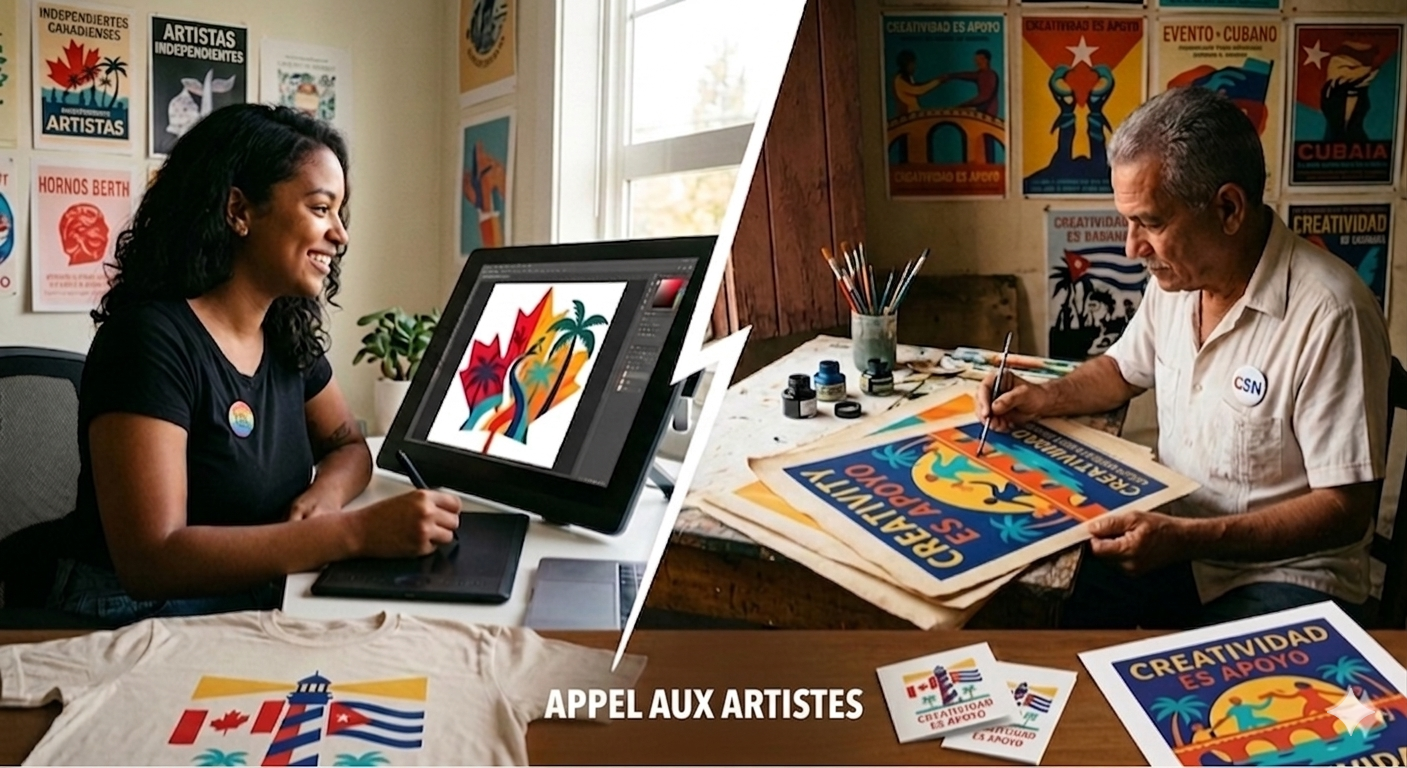 La créativité comme soutien : appel à contributions pour les artistes