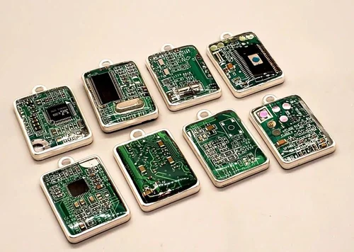 Circuit-board pendants