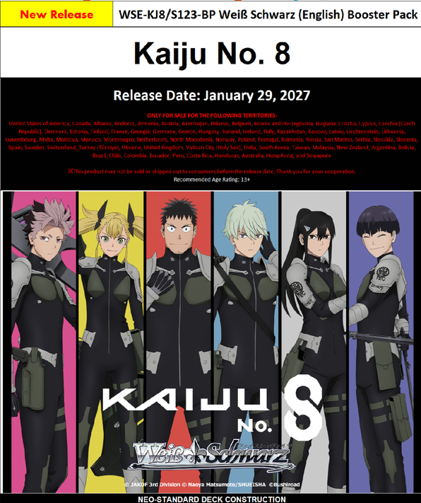 English Kaiju No.8