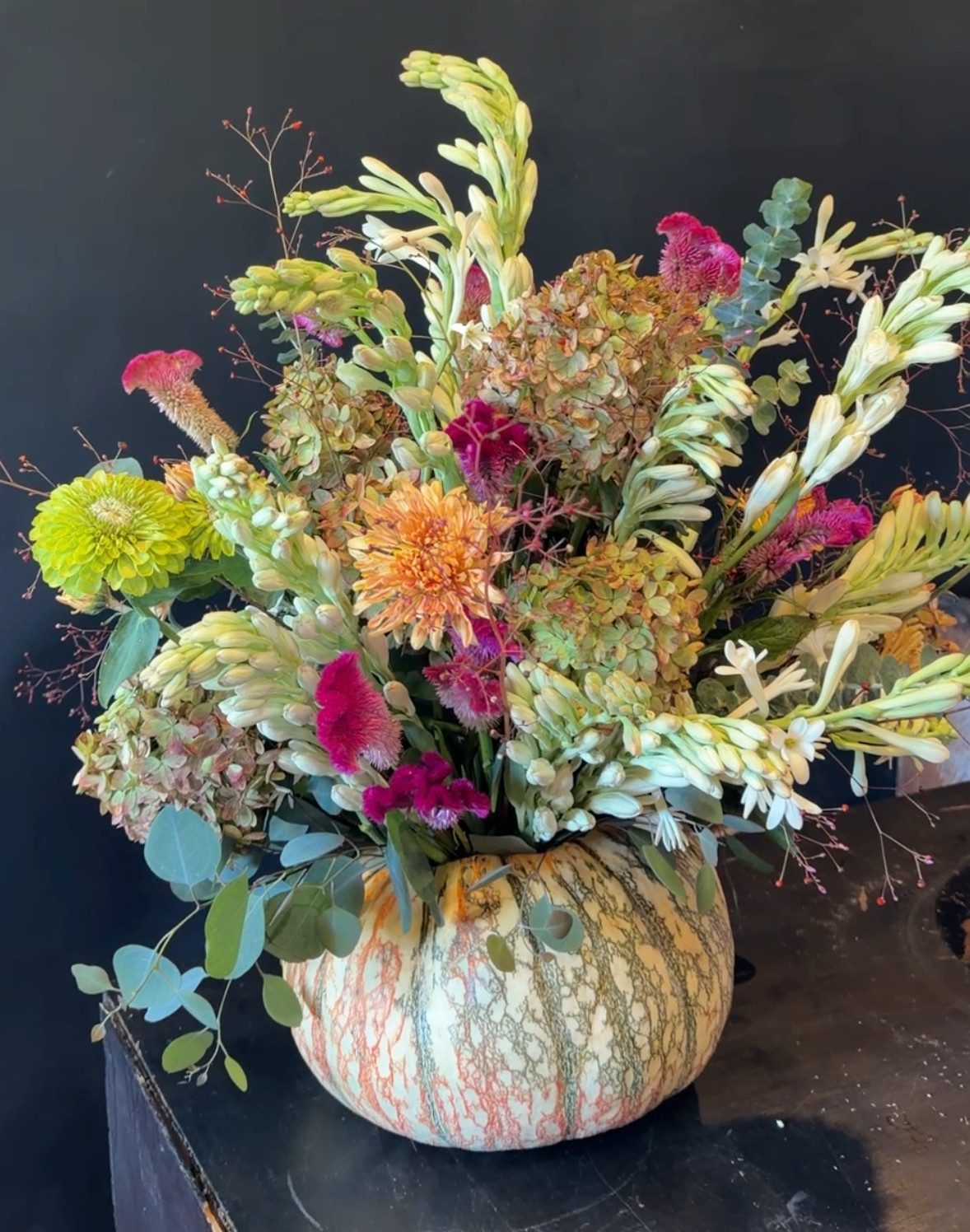 Brooke’s Pumpkin Centerpiece Workshop