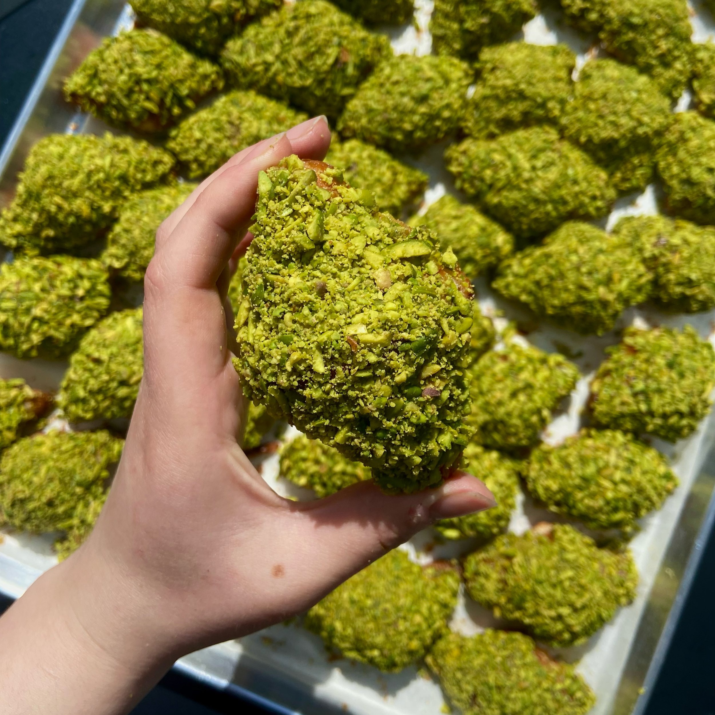 We still have some Mother&rsquo;s Day Boxes available, but not for much longer! Comes with x2 mini pistachio croissants, as well as many more miniature versions of our pastries! Try a bit of everything, and order on our website through the link in ou