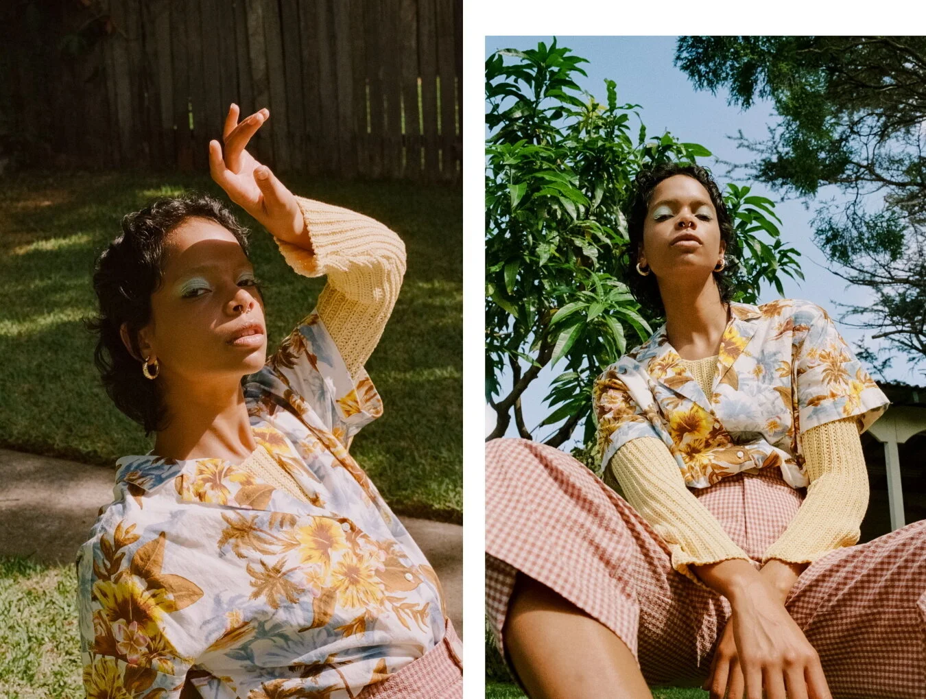 Knit Incu Collection, Shirt Zara, Pants Zara, Earrings Remmy, Shoes Guess