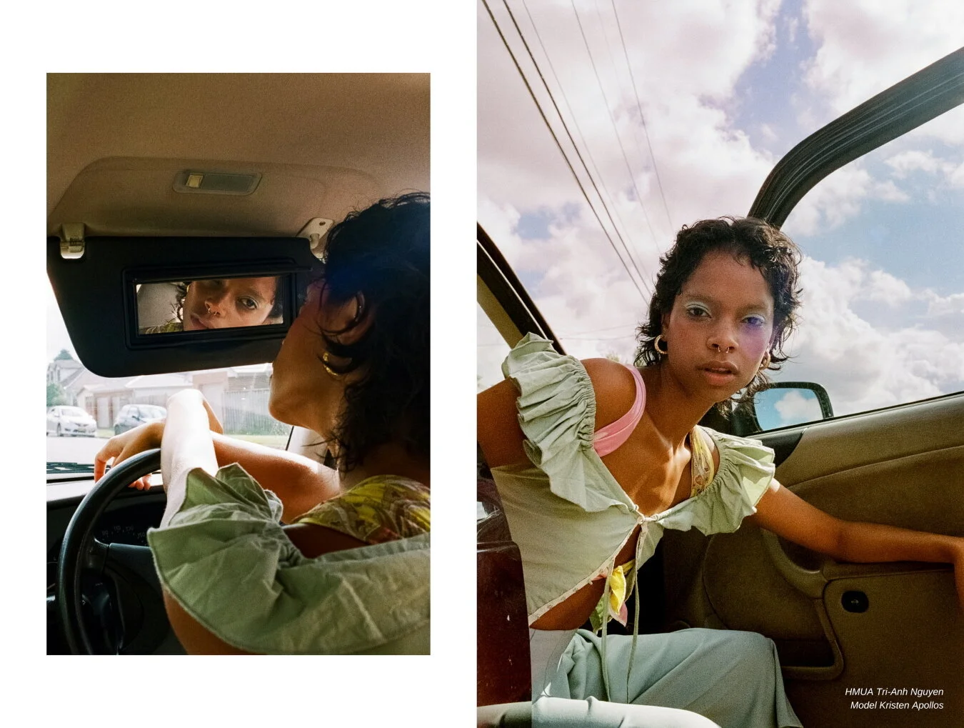 Top Zara, Pants Topshop, Earrings Remmy, Shoes Guess