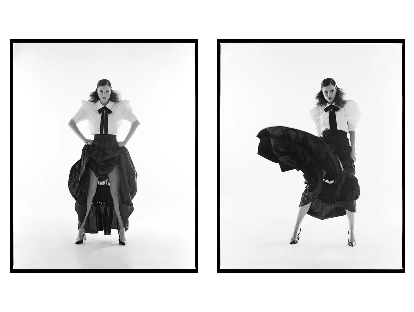 Top Trelise Cooper, Skirt Aje, Tie vintage, Shoes Charles and Keith, Charm bracelet Reliquia