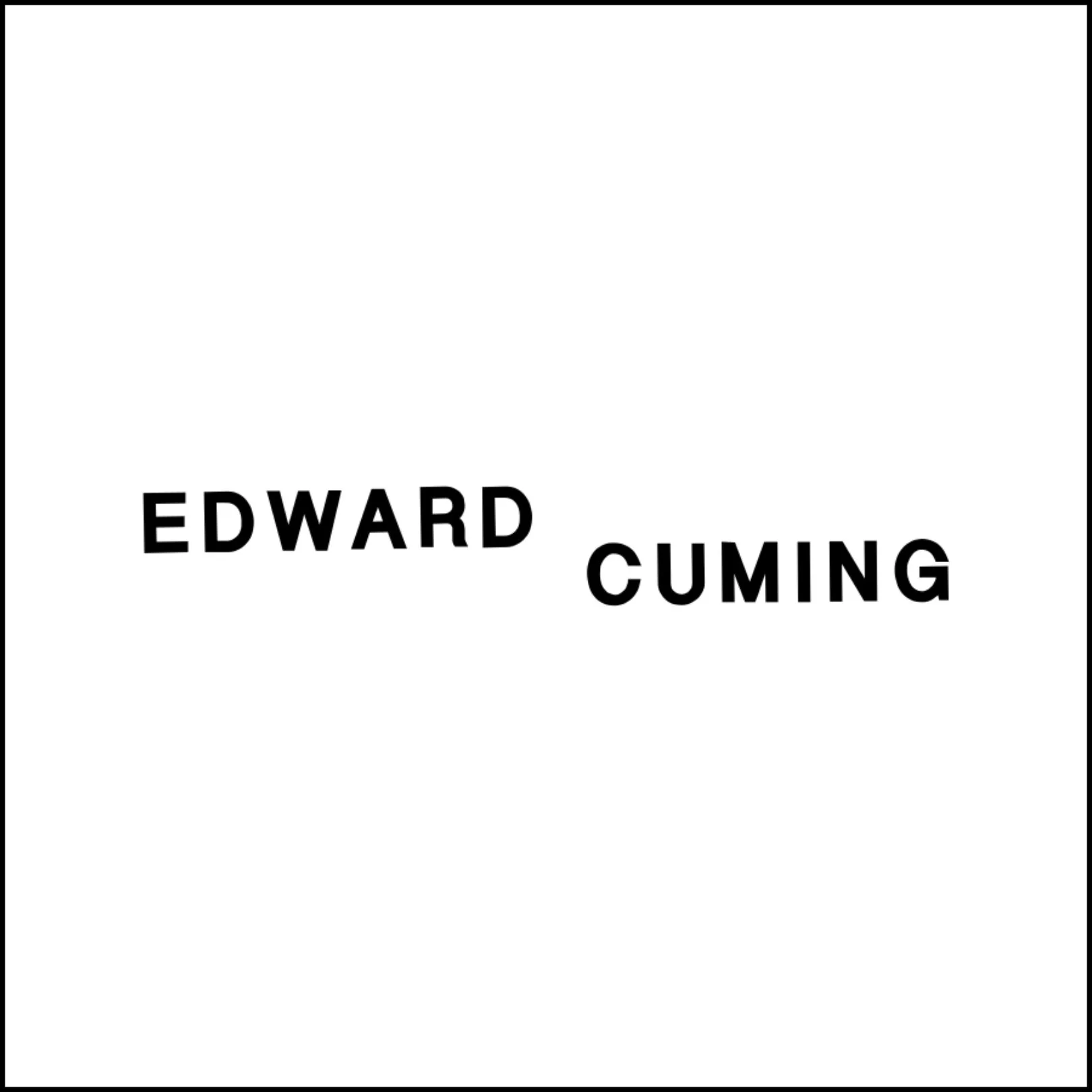 Edward Cuming