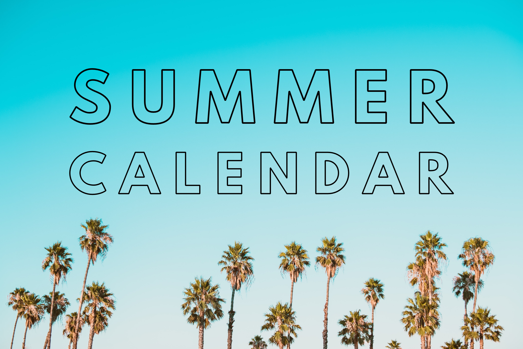 Summer Calendar