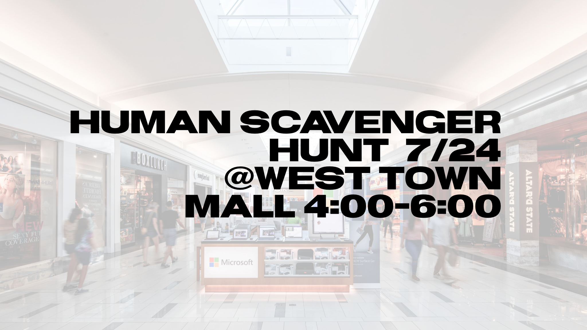 Human Scavenger Hunt