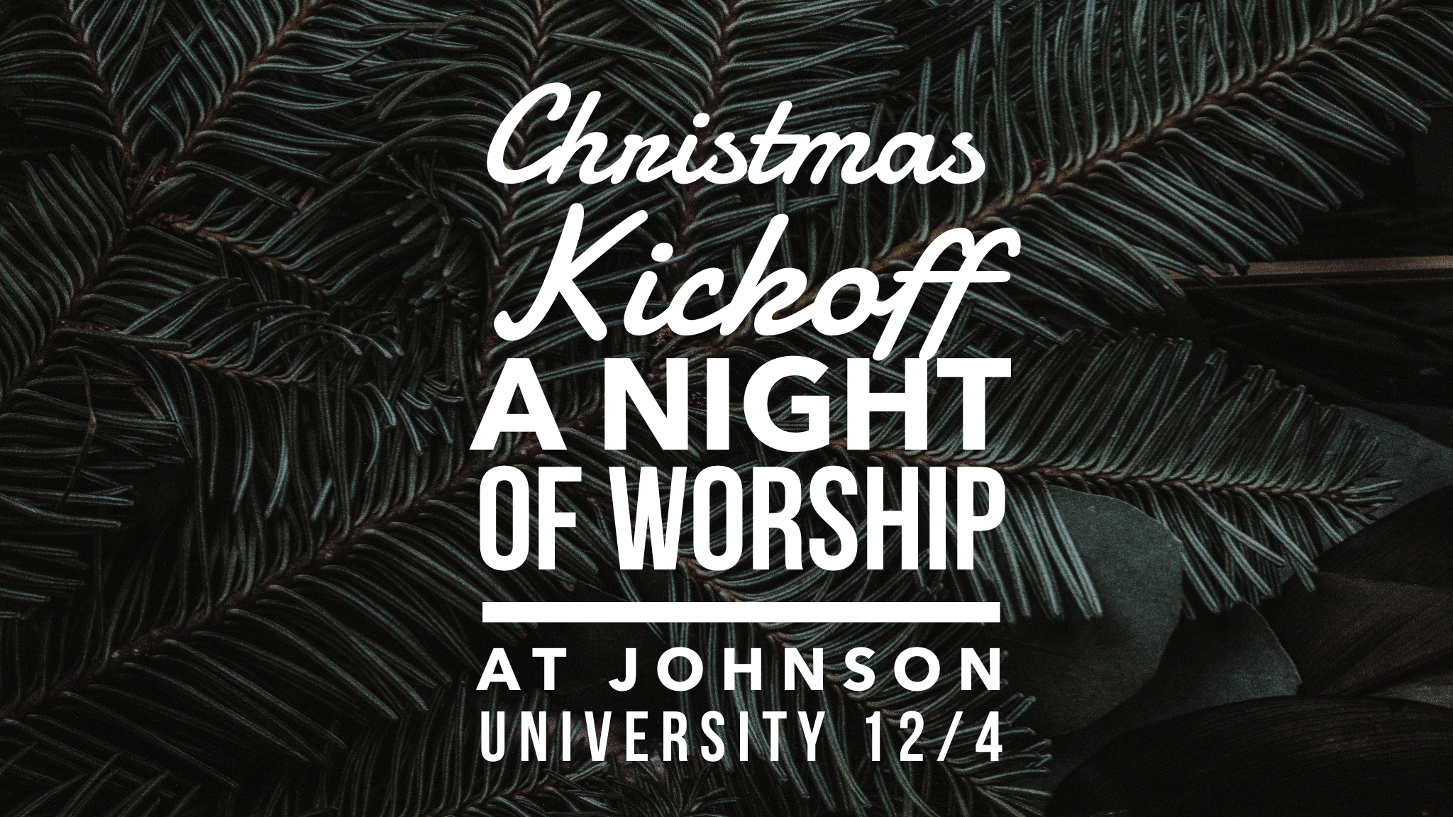 Christmas Worship Night
