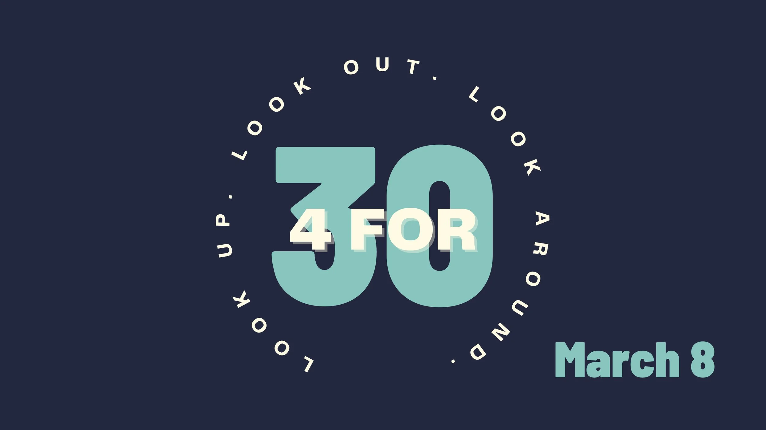 4 or 30 Wednesday on 3/8