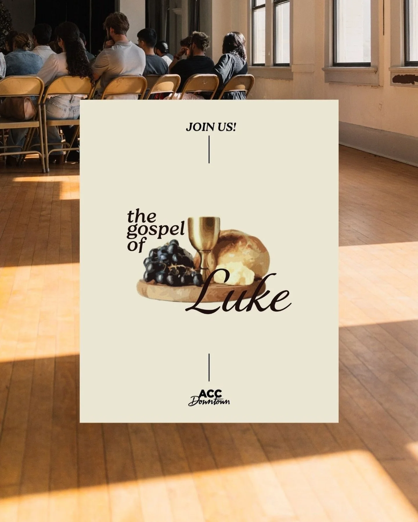 Join us tomorrow morning for our first gathering of 2026! ✨ We will be starting our new series in the gospel of Luke!
We can&rsquo;t wait to gather again as a community &amp; dive into God&rsquo;s word.
9am || 11am