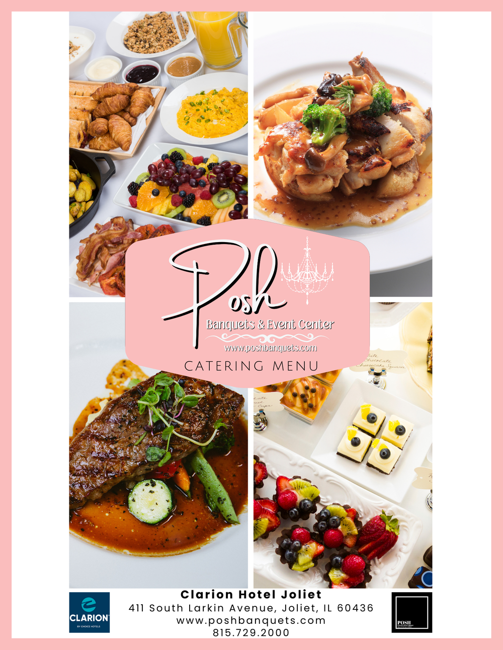 Catering Menus — Posh Banquets & Event Center