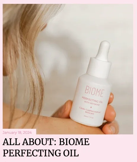 Pretty Beautiful — ALL ABOUT : BIOME PERFECTING OIL